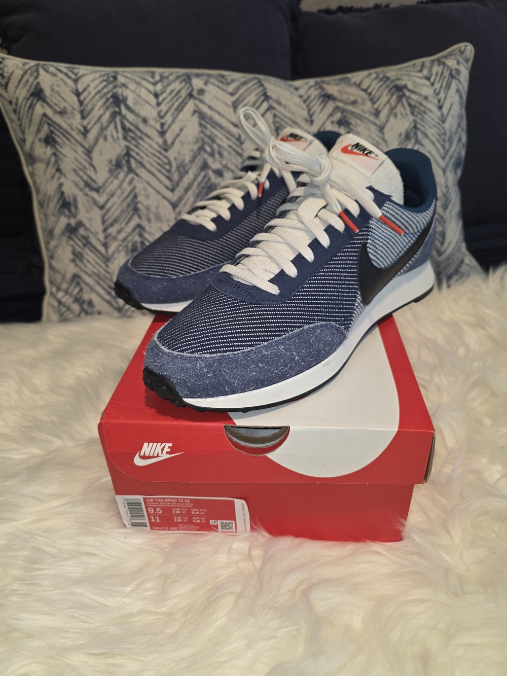 Nike Men’s Air Tailwind- Midnight Navy 9.5